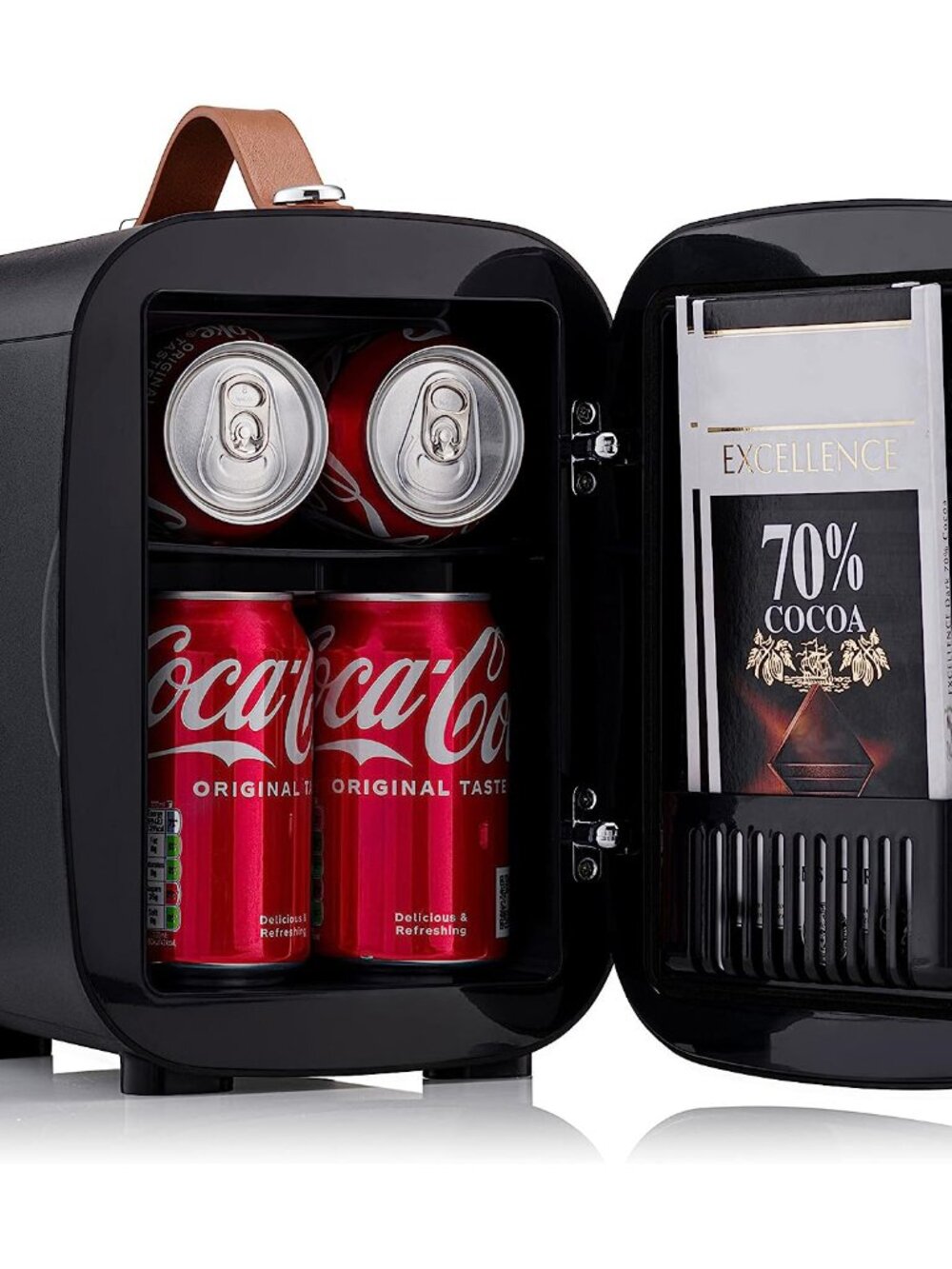 Mini Fridge Cooler & Warmer, 4L Portable Skincare Fridge – AC/DC Compact Refrige